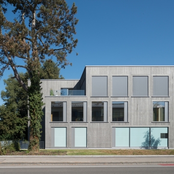 Außenansicht der BTV Bank Filiale in Memmingen in der Hopfenstraße 35