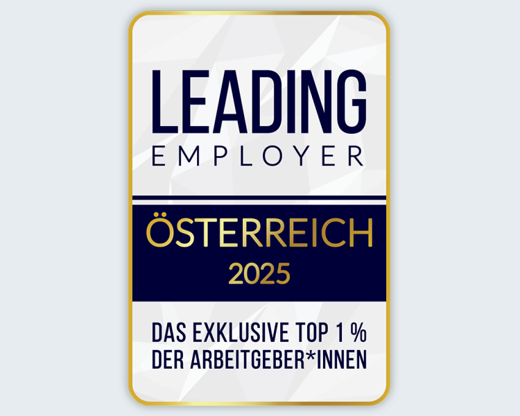 Leading Employer Österreich 2025 Auszeichnung für die BTV VIER LÄNDER BANK