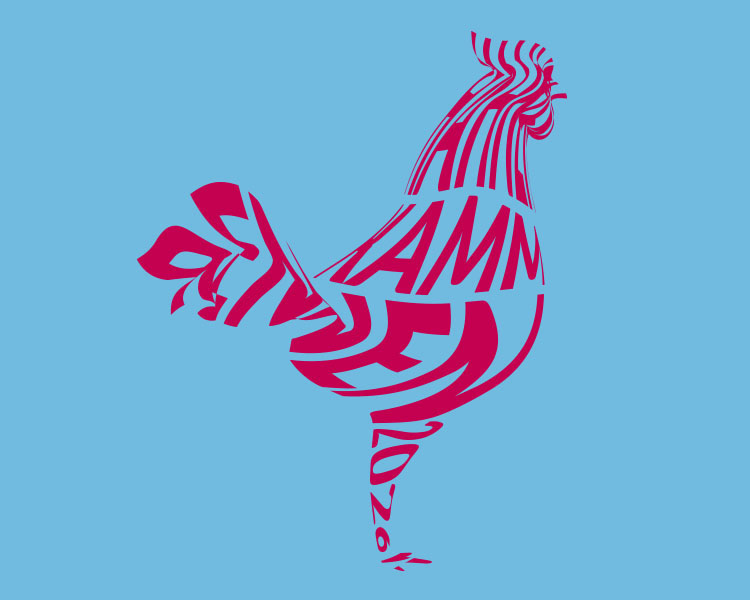 Poster des Hahnenkamm Rennens. Titel: 86. Hahnenkamm Rennen 2026 Kitzbühel.