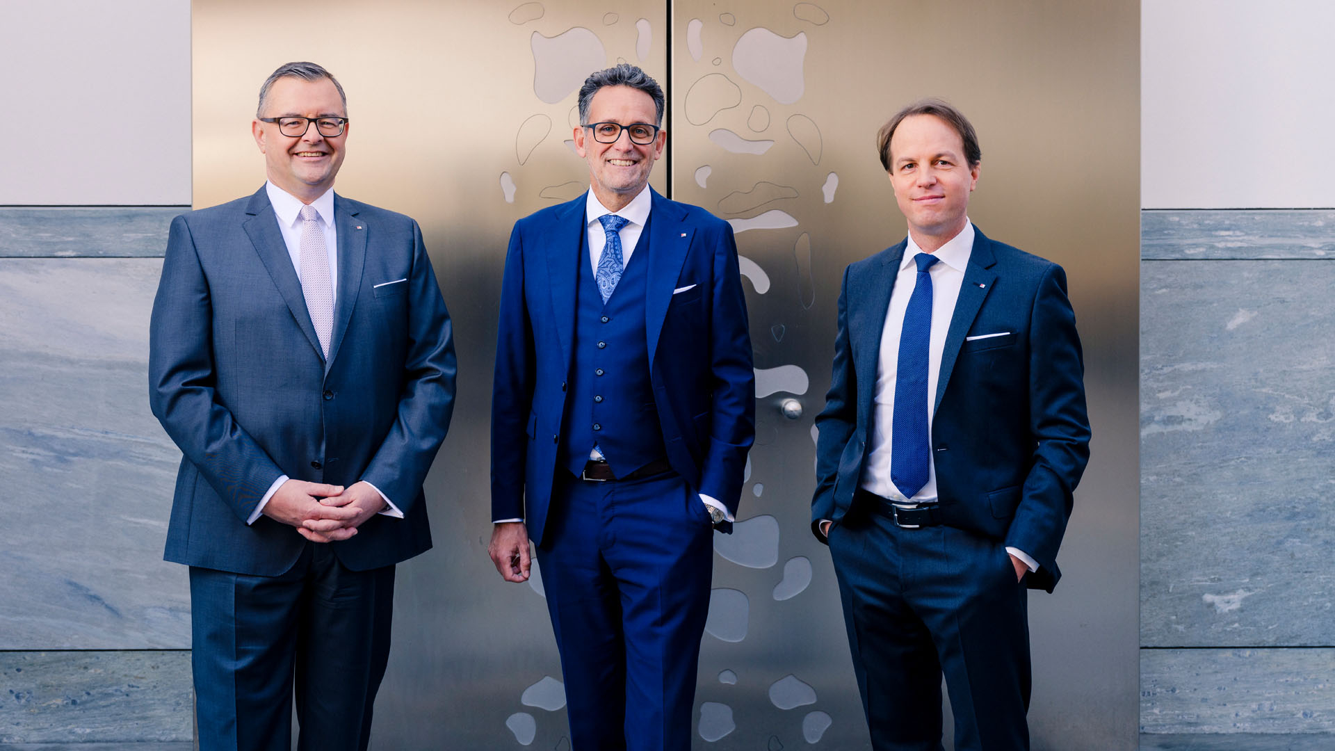 Management Board: Mario Pabst, Gerhard Burtscher, Dr. Markus Perschl